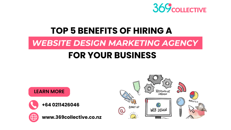 Top 5 Benefits of Hiring a Website Design Marketing Agency